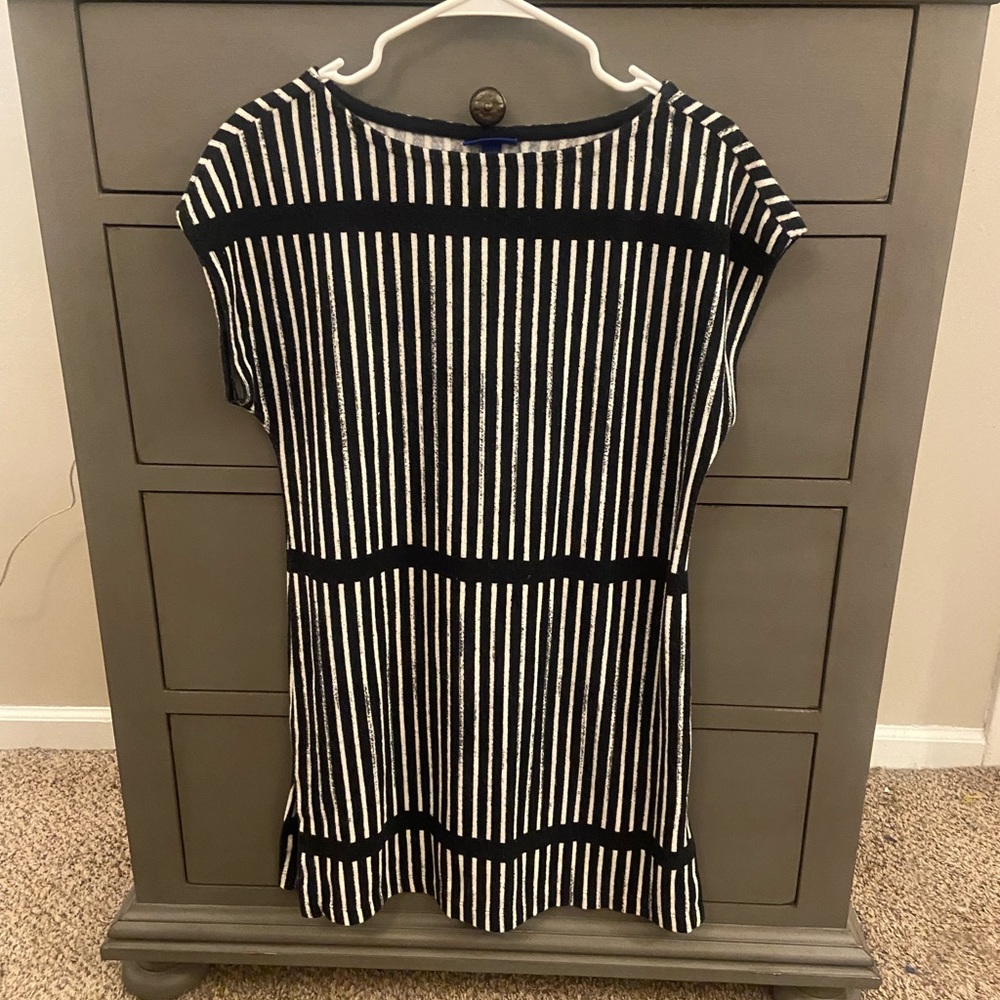 Marimekko for Target dress, black and white, terry cloth, size small